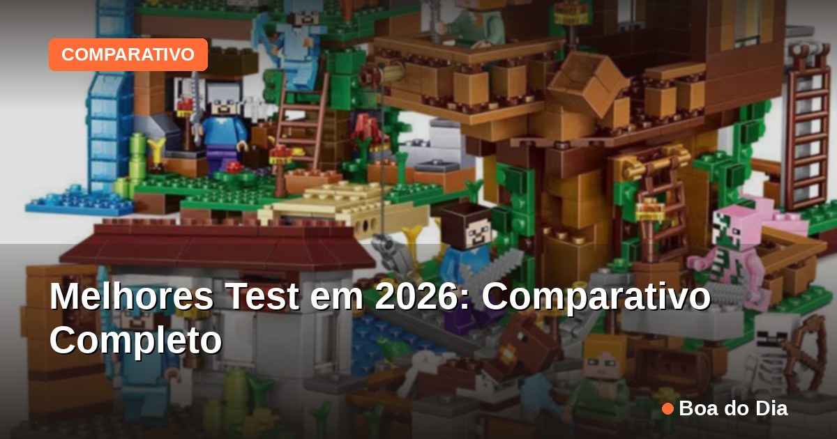 Capa: Melhores Test em 2026: Comparativo Completo