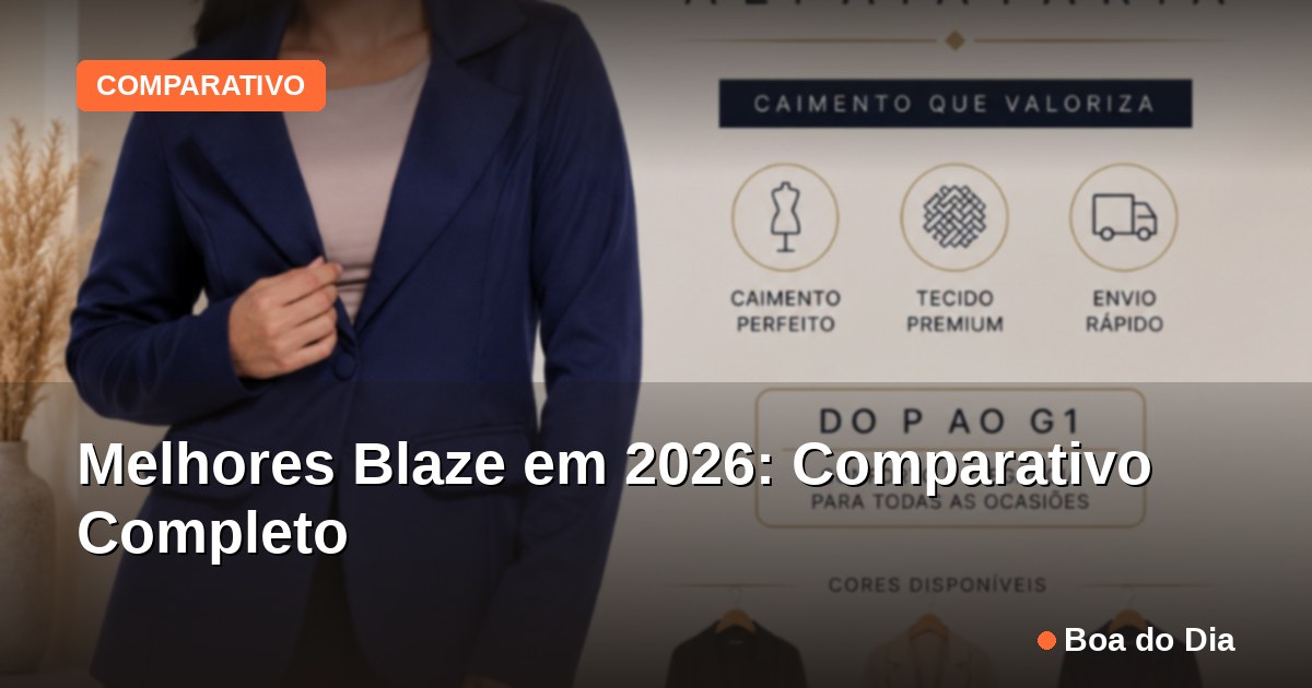 Capa: Melhores Blaze em 2026: Comparativo Completo